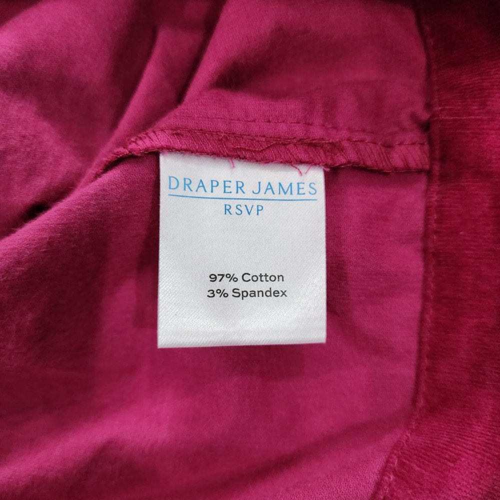 NWT Draper James RSVP Long Sleeve Corduroy Dress Size 3X - Picture 8 of 11